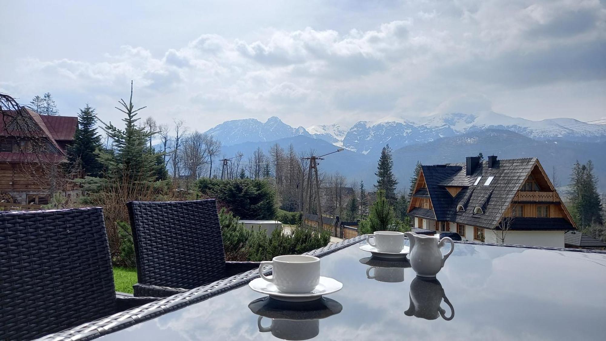 Ferienwohnung Apartament Z Widokowym Tarasem Na Tatry Kościelisko Exterior foto